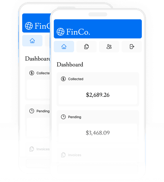 Screenshot of mobile view